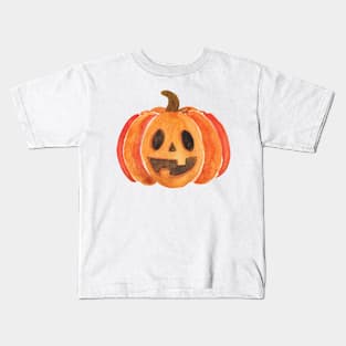 Happy pumpkin face Kids T-Shirt